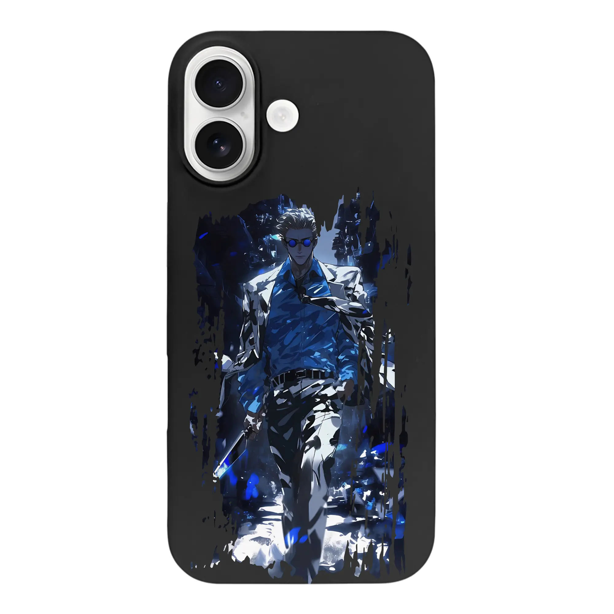 呪術廻戦 グッズ,七海 建人 - iPhone 17 シリーズ シリコンケース 薄型 耐衝撃 指紋防止 ソフトタッチカバー 精密フィット 傷防止 保護ケース iPhone 17/17 Air/17 Pro/17 Pro Max 対応